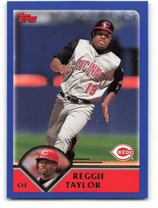 2003 Topps #414 Reggie Taylor VG Cincinnati Reds 