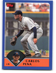 2003 Topps #416 Carlos Pena VG Detroit Tigers 
