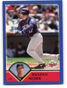 2003 Topps #451 Dustan Mohr VG Minnesota Twins 