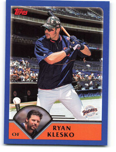 2003 Topps #459 Ryan Klesko VG San Diego Padres 