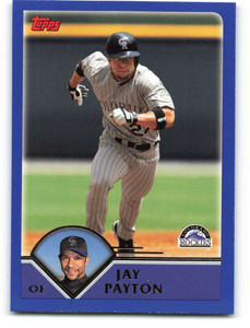 2003 Topps #476 Jay Payton VG Colorado Rockies 