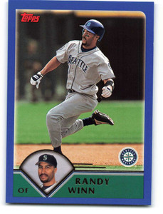 2003 Topps #490 Randy Winn VG Seattle Mariners 