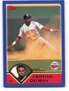2003 Topps #501 Cristian Guzman VG Minnesota Twins 