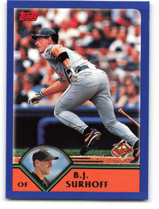 2003 Topps #517 B.J. Surhoff VG Atlanta Braves 