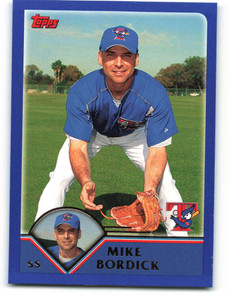 2003 Topps #519 Mike Bordick VG Toronto Blue Jays 