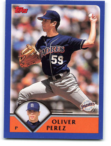 2003 Topps #552 Oliver Perez VG San Diego Padres 