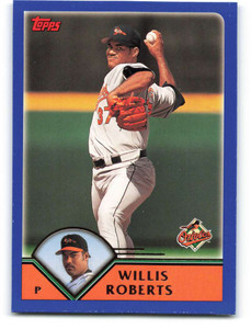 2003 Topps #557 Willis Roberts VG Baltimore Orioles 