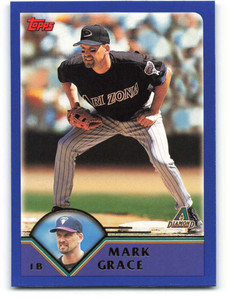 2003 Topps #581 Mark Grace VG Arizona Diamondbacks 