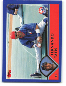2003 Topps #589 Fernando Tatis VG Montreal Expos 