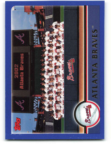 2003 Topps #632 Atlanta Braves TC VG Atlanta Braves 