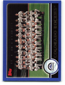 2003 Topps #639 Colorado Rockies TC VG Colorado Rockies 
