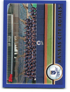 2003 Topps #643 Kansas City Royals TC VG Kansas City Royals 