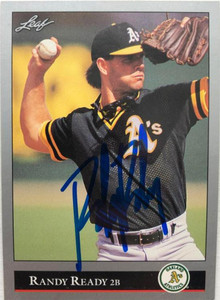 Randy Ready Autographed 1992 Leaf #246