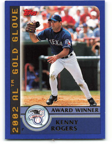 2003 Topps #685 Kenny Rogers AW VG Texas Rangers 