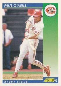 1992 Stadium Club #175 Paul O'Neill VG Cincinnati Reds