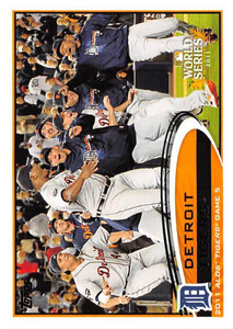 2012 Topps #32 Detroit Tigers HL PS NM-MT Detroit Tigers 