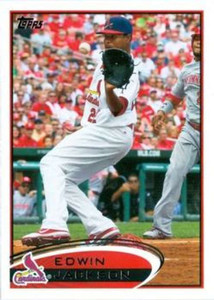 2012 Topps #44 Edwin Jackson NM-MT St. Louis Cardinals 
