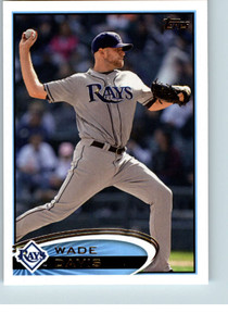 2012 Topps #48 Wade Davis NM-MT Tampa Bay Rays 