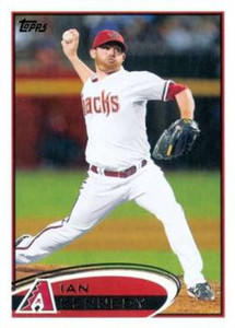 2012 Topps #76a Ian Kennedy NM-MT Arizona Diamondbacks 