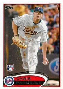 2012 Topps #95 Chris Parmelee NM-MT RC Rookie Minnesota Twins 