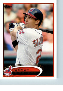 SOLD 133605 2012 Topps #96 Grady Sizemore NM-MT Cleveland Indians 