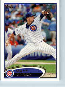 2012 Topps #114 Matt Garza NM-MT Chicago Cubs 