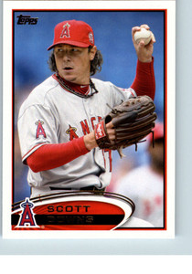2012 Topps #123 Scott Downs NM-MT Los Angeles Angels 