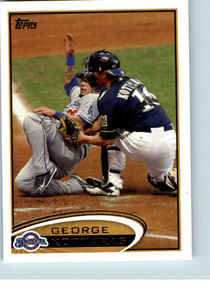 2012 Topps #143 George Kottaras NM-MT Milwaukee Brewers 