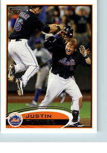 2012 Topps #163 Justin Turner NM-MT New York Mets 