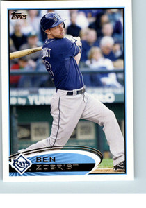 2012 Topps #195 Ben Zobrist NM-MT Tampa Bay Rays 