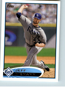 2012 Topps #203 Jeff Niemann NM-MT Tampa Bay Rays 