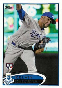 2012 Topps #211 Kelvin Herrera NM-MT RC Rookie Kansas City Royals 