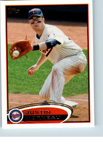 2012 Topps #230 Justin Morneau NM-MT Minnesota Twins 