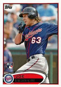 2012 Topps #235 Joe Benson NM-MT RC Rookie Minnesota Twins 