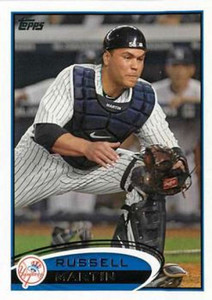 2012 Topps #237 Russell Martin NM-MT New York Yankees 