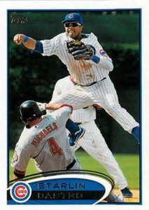 2012 Topps #270a Starlin Castro NM-MT Chicago Cubs 