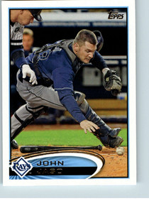 2012 Topps #271 John Jaso NM-MT Tampa Bay Rays 
