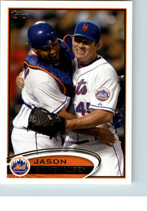 2012 Topps #323 Jason Isringhausen NM-MT New York Mets 