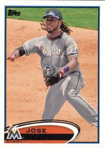 2012 Topps #332 Jose Reyes NM-MT SP Miami Marlins 