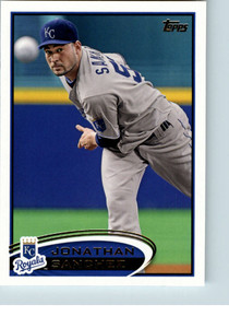 2012 Topps #404 Jonathan Sanchez NM-MT Kansas City Royals 