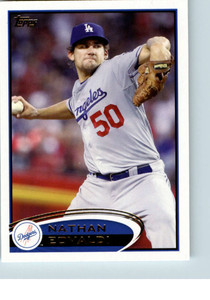 2012 Topps #405 Nathan Eovaldi NM-MT Los Angeles Dodgers 