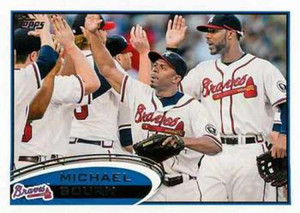 2012 Topps #429 Michael Bourn NM-MT Atlanta Braves 