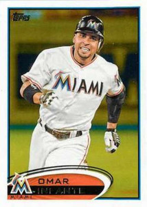 2012 Topps #456 Omar Infante NM-MT Miami Marlins 