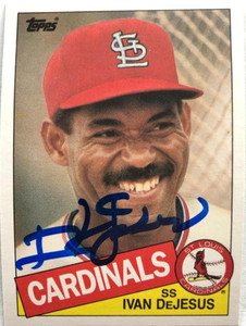 Ivan DeJesus Autographed 1985 Topps Traded #30T