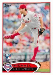 2012 Topps #465 Michael Schwimer NM-MT RC Rookie Philadelphia Phillies 