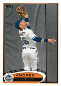 SOLD 134032 2012 Topps #489 Andres Torres NM-MT New York Mets 
