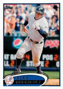 SOLD 134045 2012 Topps #500 Alex Rodriguez NM-MT New York Yankees 