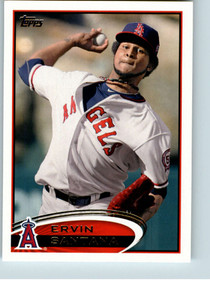 2012 Topps #511 Ervin Santana NM-MT Los Angeles Angels 