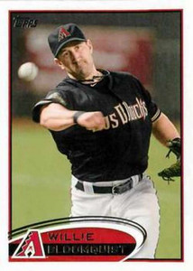 2012 Topps #515 Willie Bloomquist NM-MT Arizona Diamondbacks 