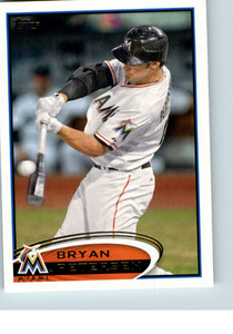2012 Topps #528 Bryan Petersen NM-MT Miami Marlins 